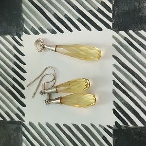 Pendant and earring set